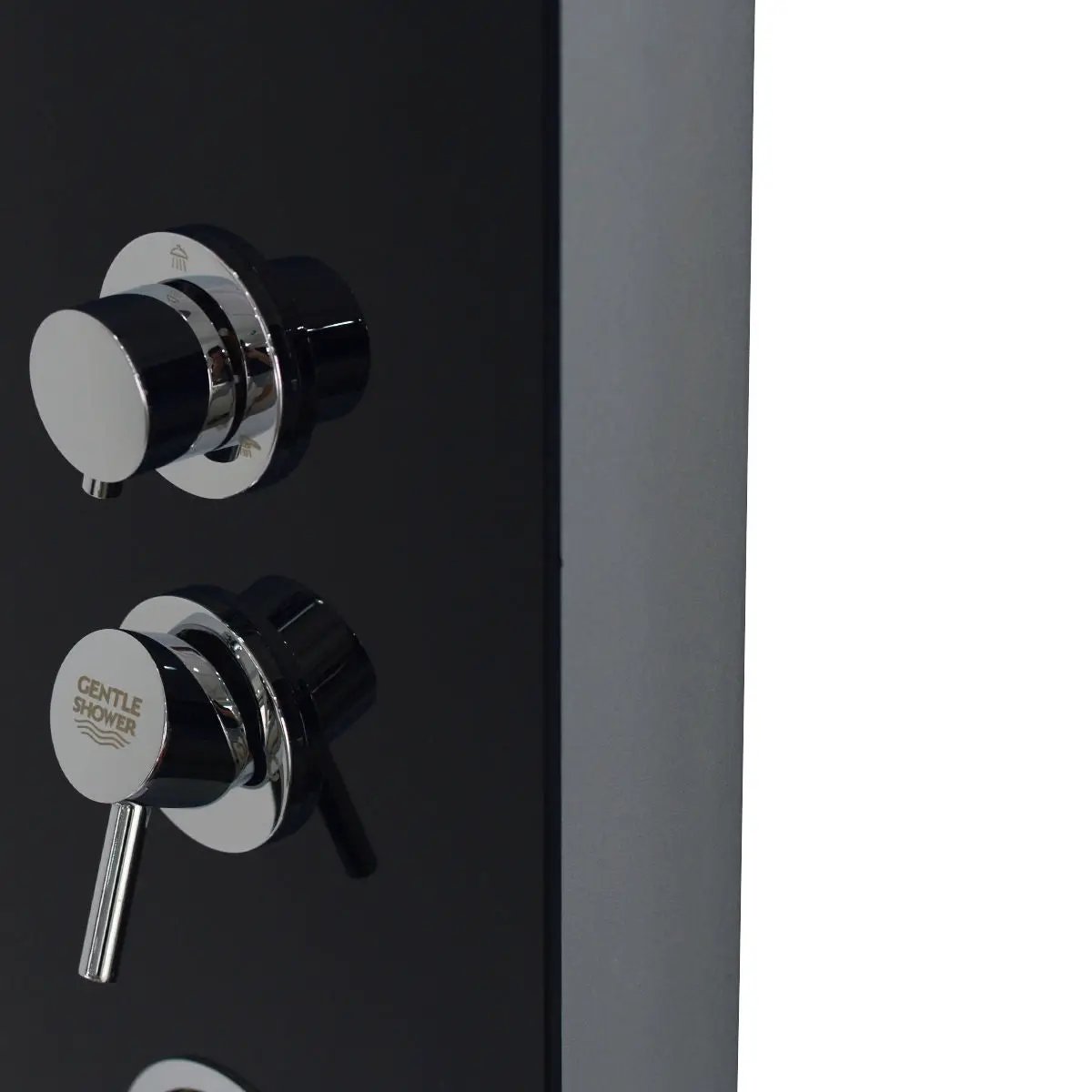 59 Inch Tempered Glass Shower Panel with Hand Shower by DirectDeals