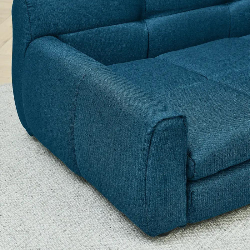 Soft and Comfortable Pet Bed for Big and Oversized Dogs - Dark Blue by HouseOfZazla