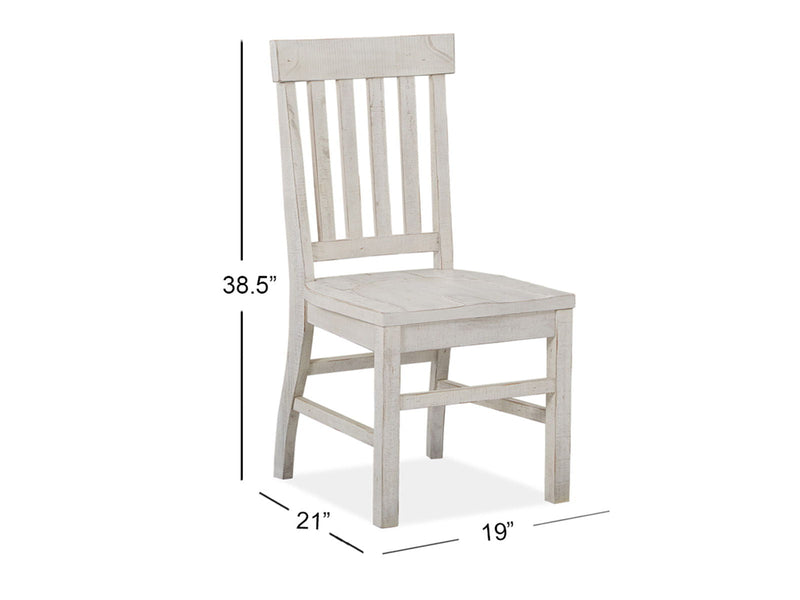 Bronwyn - Dining Side Chair (Set of 2) - Alabaster, photo 7 of 7