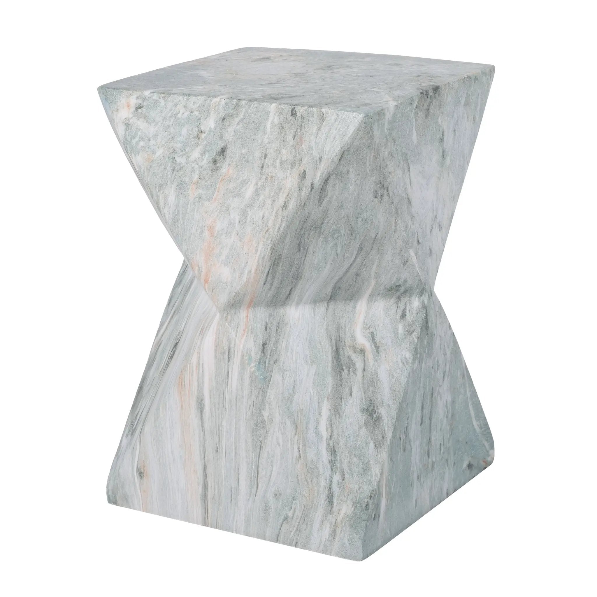 Modern Geometric Hourglass Accent Table by HouseOfZazla