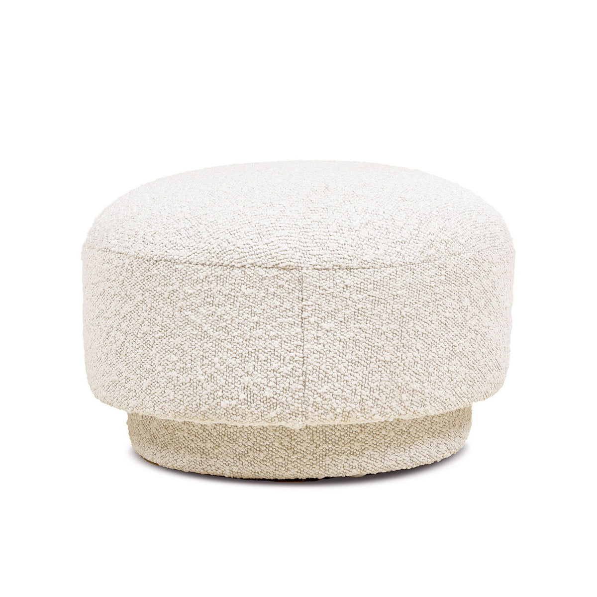 Mushroom Footstool Ottoman with Faux Sheepskin Upholstery - Multiple Colors, photo 24 of 28