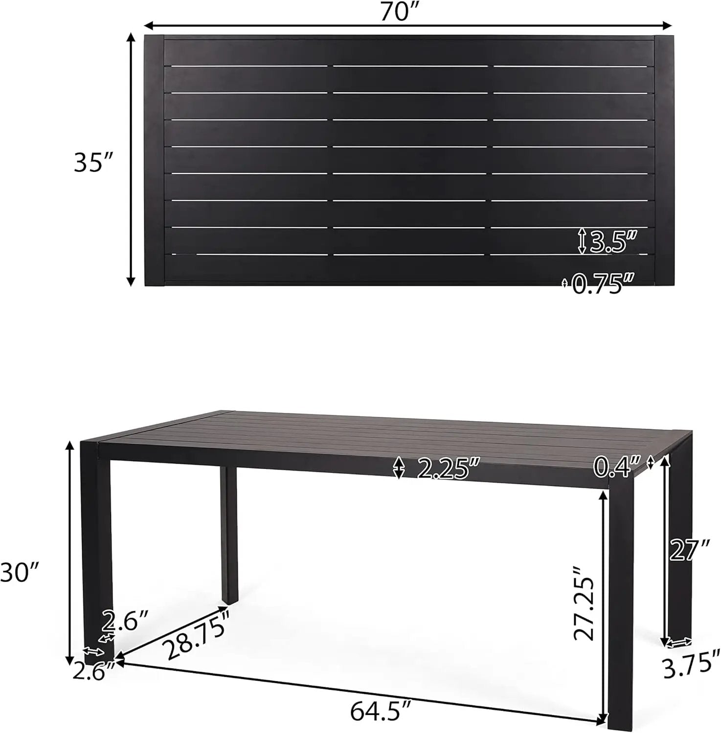Templin Rectangle Dining Table by HouseOfZazla