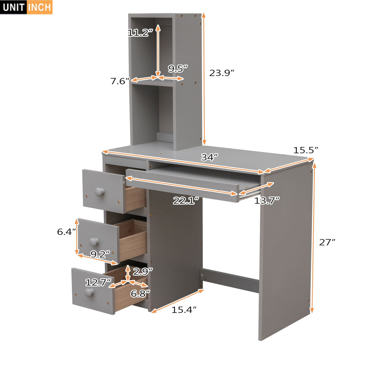 Storage Loft Bed with Stand Alone Bed and Desk - Twin Size, photo 26 of 32