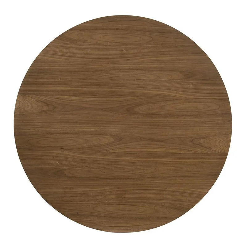 Delmon - Round Dining Table - Dark Walnut by Unique Piece Furniture