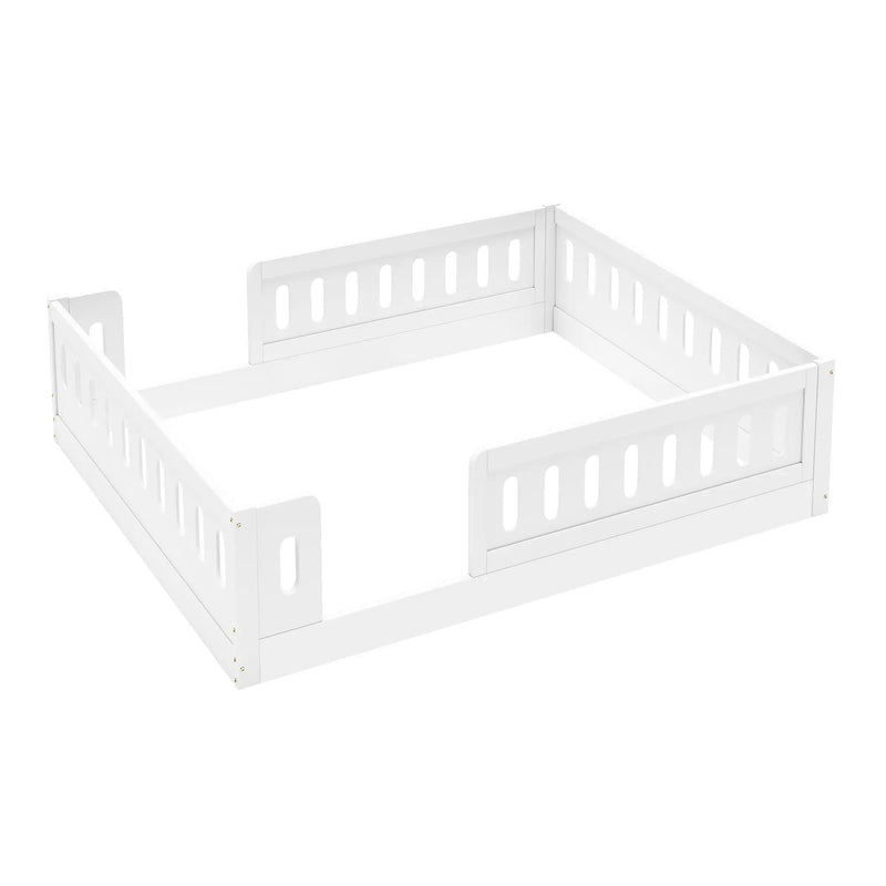 Platform Bed With Guardrail by HouseOfZazla