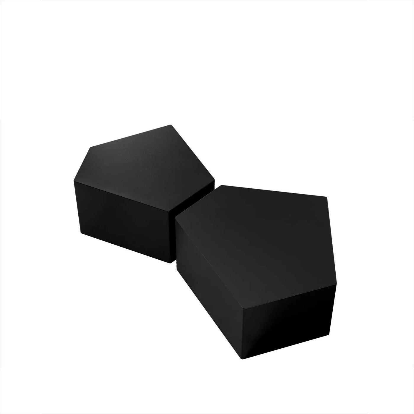 Irregular Pentagon Nesting Coffee Table Set by HouseOfZazla