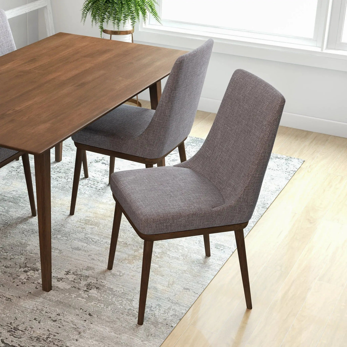 Kate - Mid-Century Modern Dining Chair (Set of 2) by HouseOfZazla