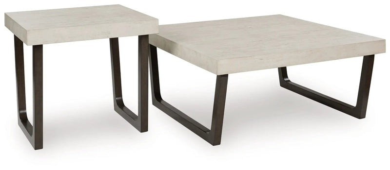 Westenfort - Occasional Table Set (Set of 2) - Espresso / Gray by Unique Piece Furniture