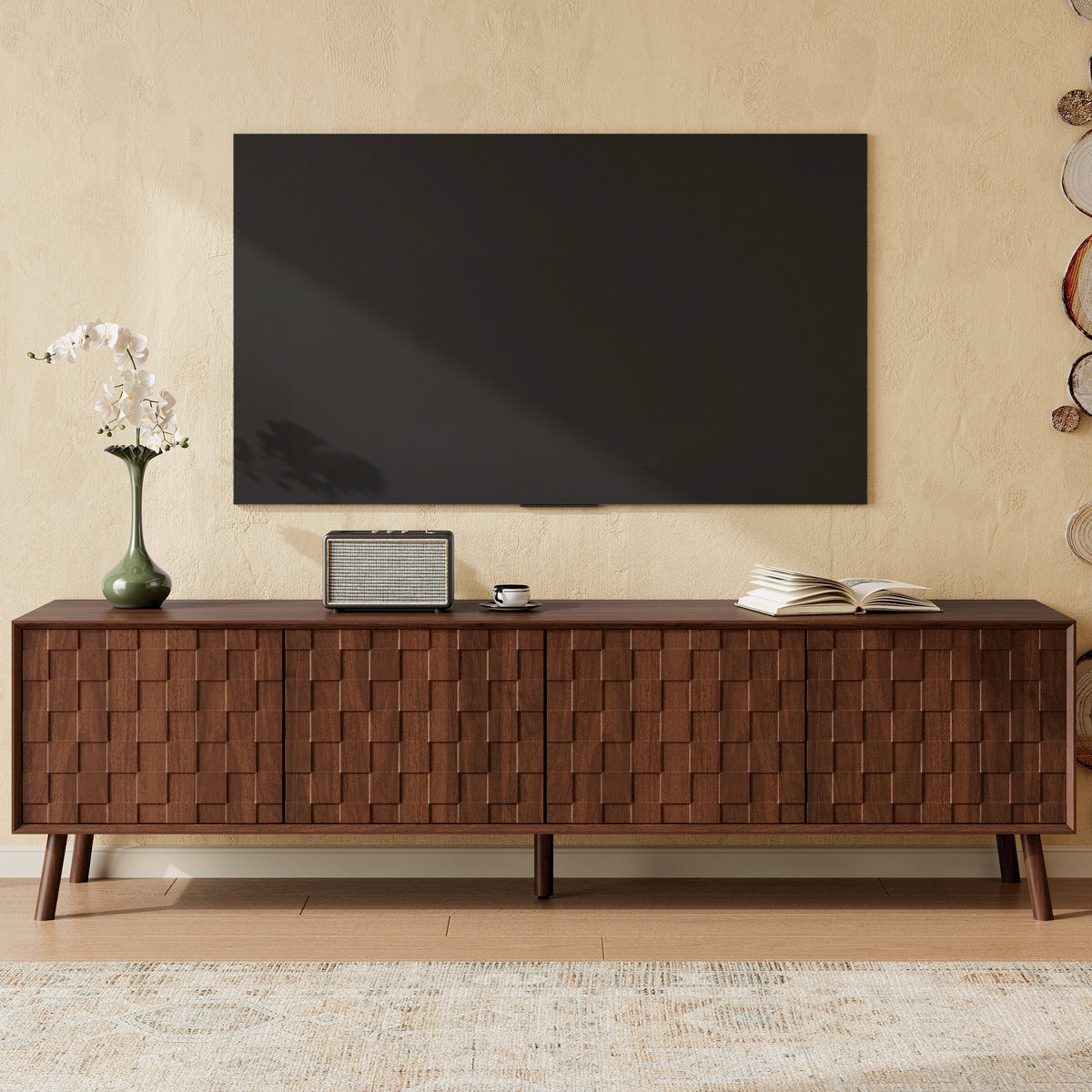 70 Inch Modern TV Stand for TVs Up to 80 Inches, photo 3 of 10