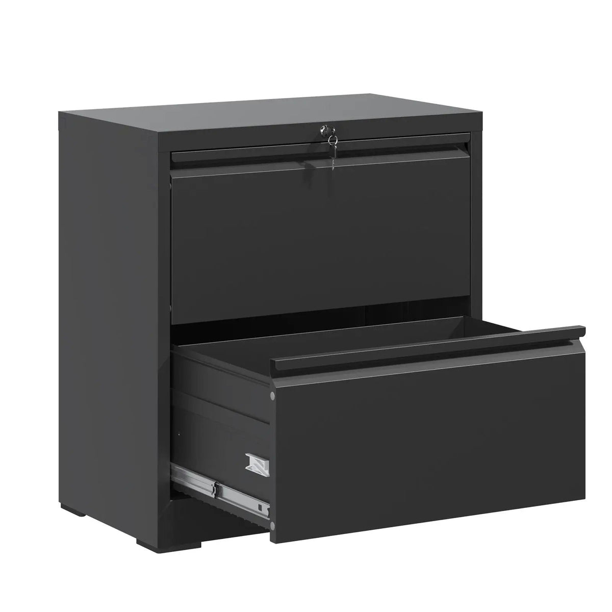 Premium Drawer Metal Lateral File Cabinet With Lock by HouseOfZazla