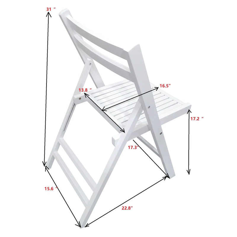 Folding Special Event Chair, Foldable Style (Set of 4)