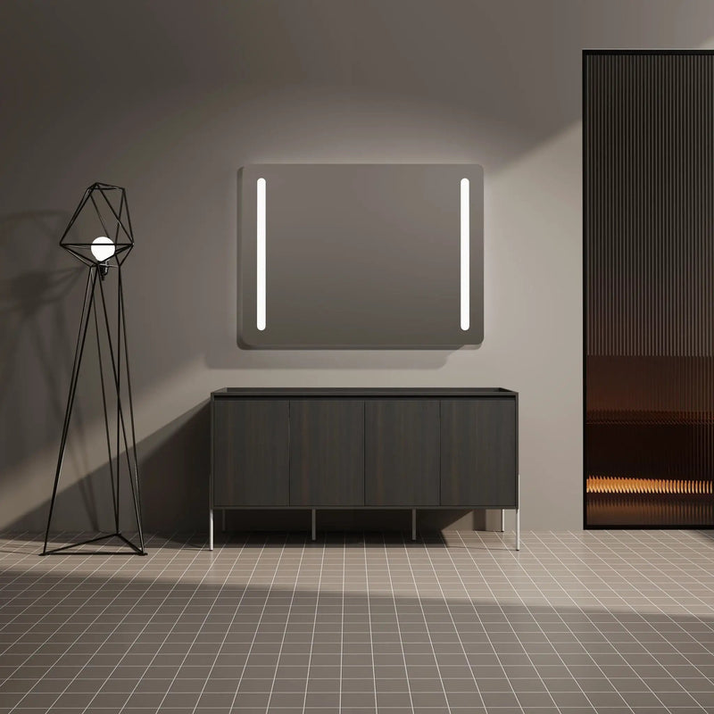 Freestanding Bathroom Vanity & Soft Close Cabinet Doors by HouseOfZazla