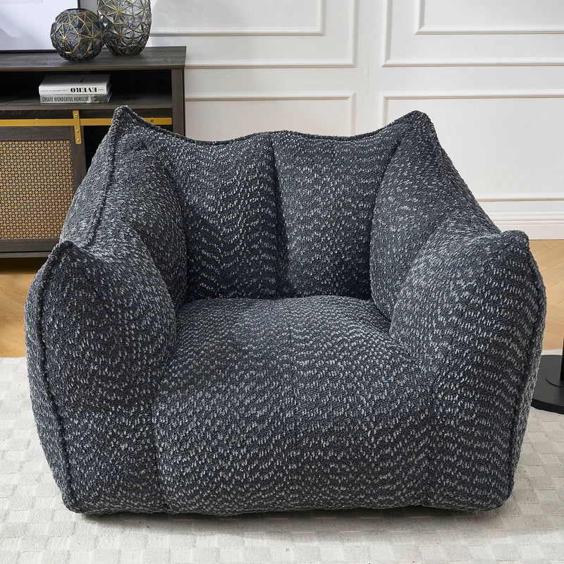 Comfortable Chenille Sofa Chairs With Highly Resilient Foam by HouseOfZazla