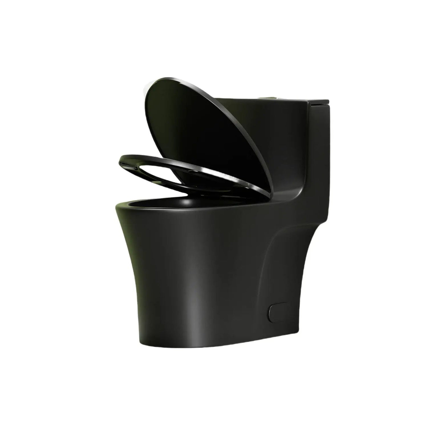 1 Piece Toilet With Dual Flush And Soft Closing Seat by HouseOfZazla