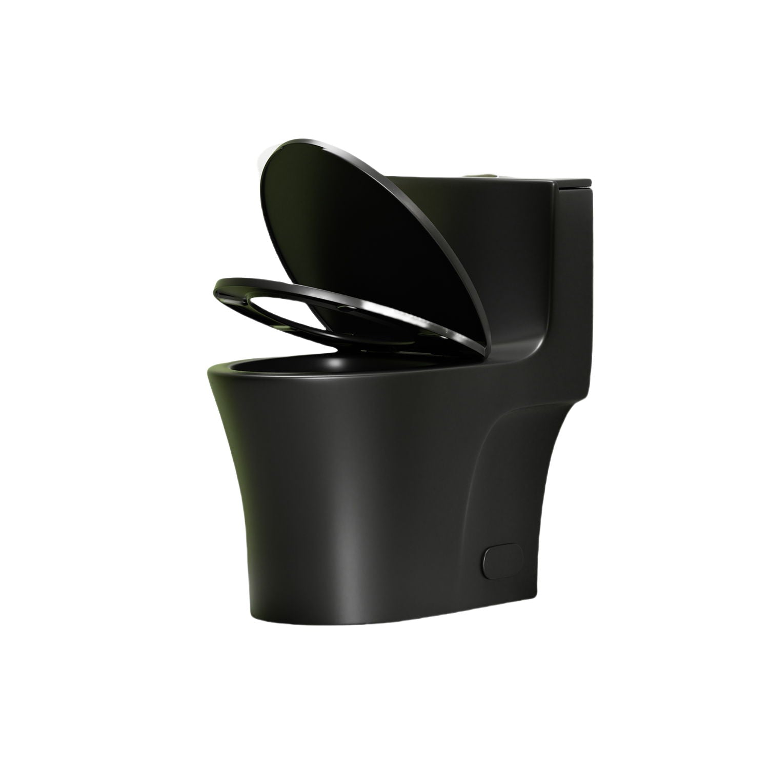 1 Piece Toilet With Dual Flush And Soft Closing Seat by HouseOfZazla