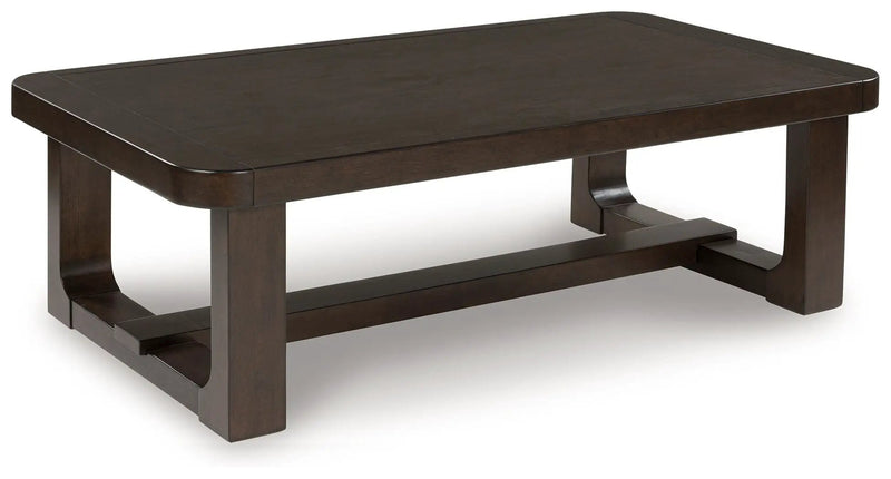 Breckington - Rectangular Cocktail Table - Dark Brown by Unique Piece Furniture