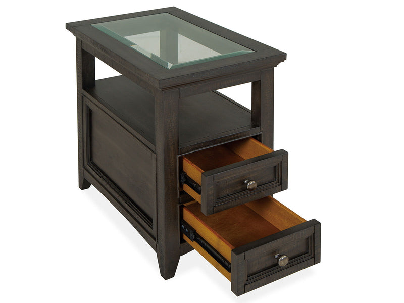 Westley Falls - Chairside End Table - Graphite, photo 5 of 7