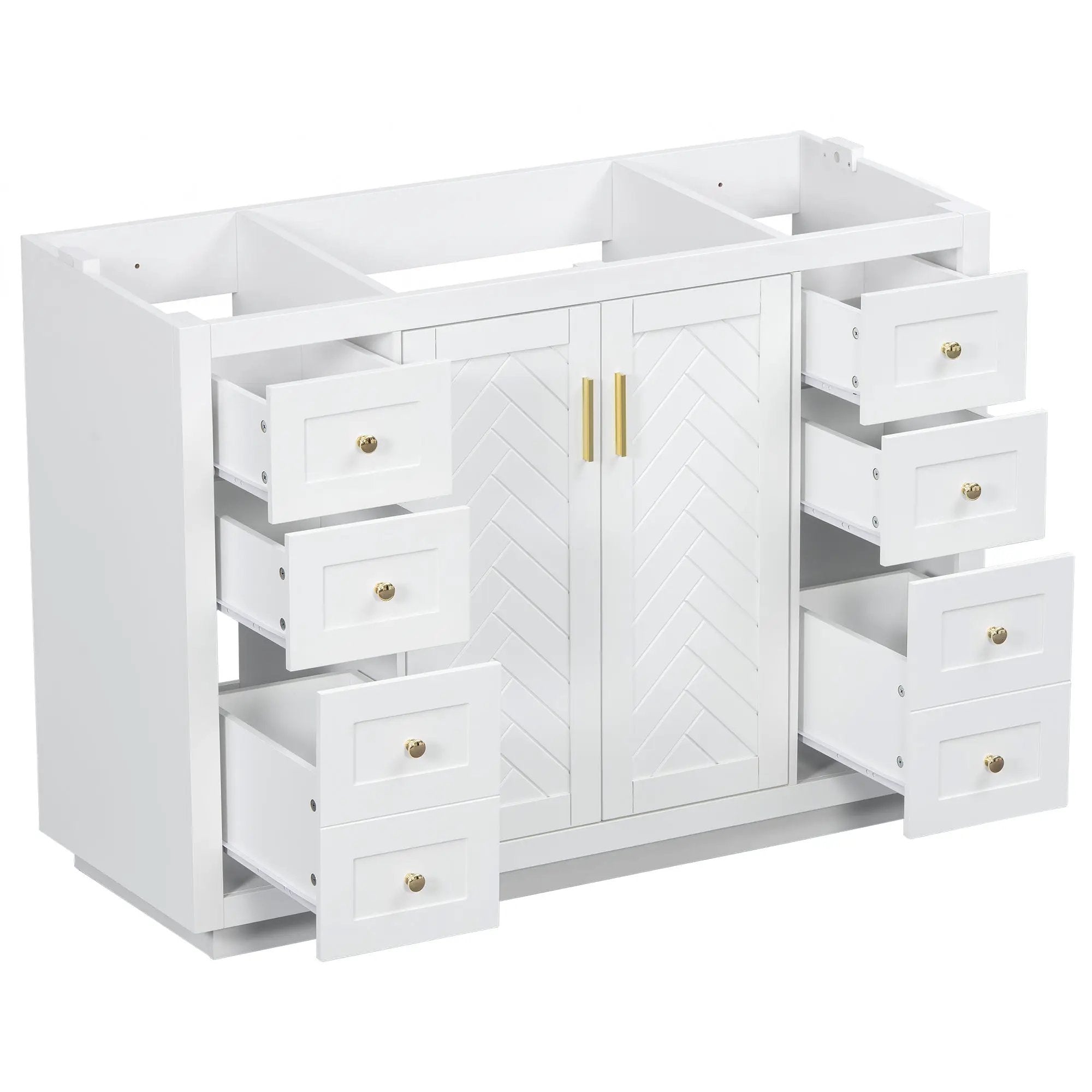 48'' Classic Bathroom Vanity Cabinet by HouseOfZazla