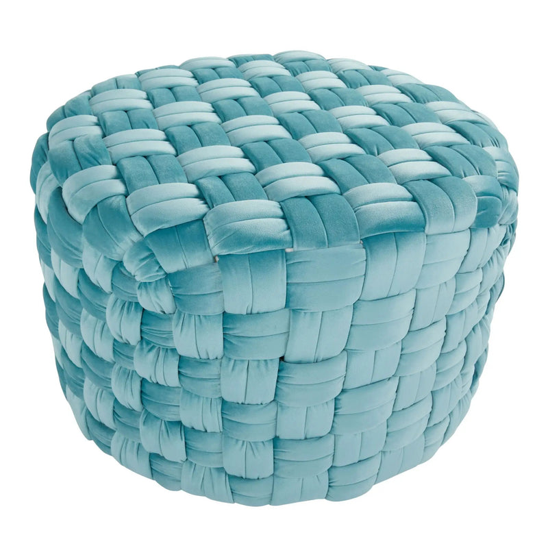 Braided - Versatile Round Ottoman by Unique Piece Furniture