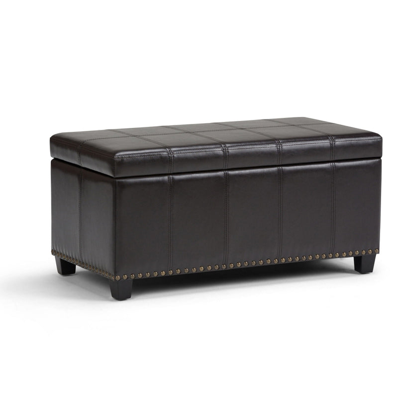 Amelia - Transitional Storage Ottoman Bench by HouseOfZazla