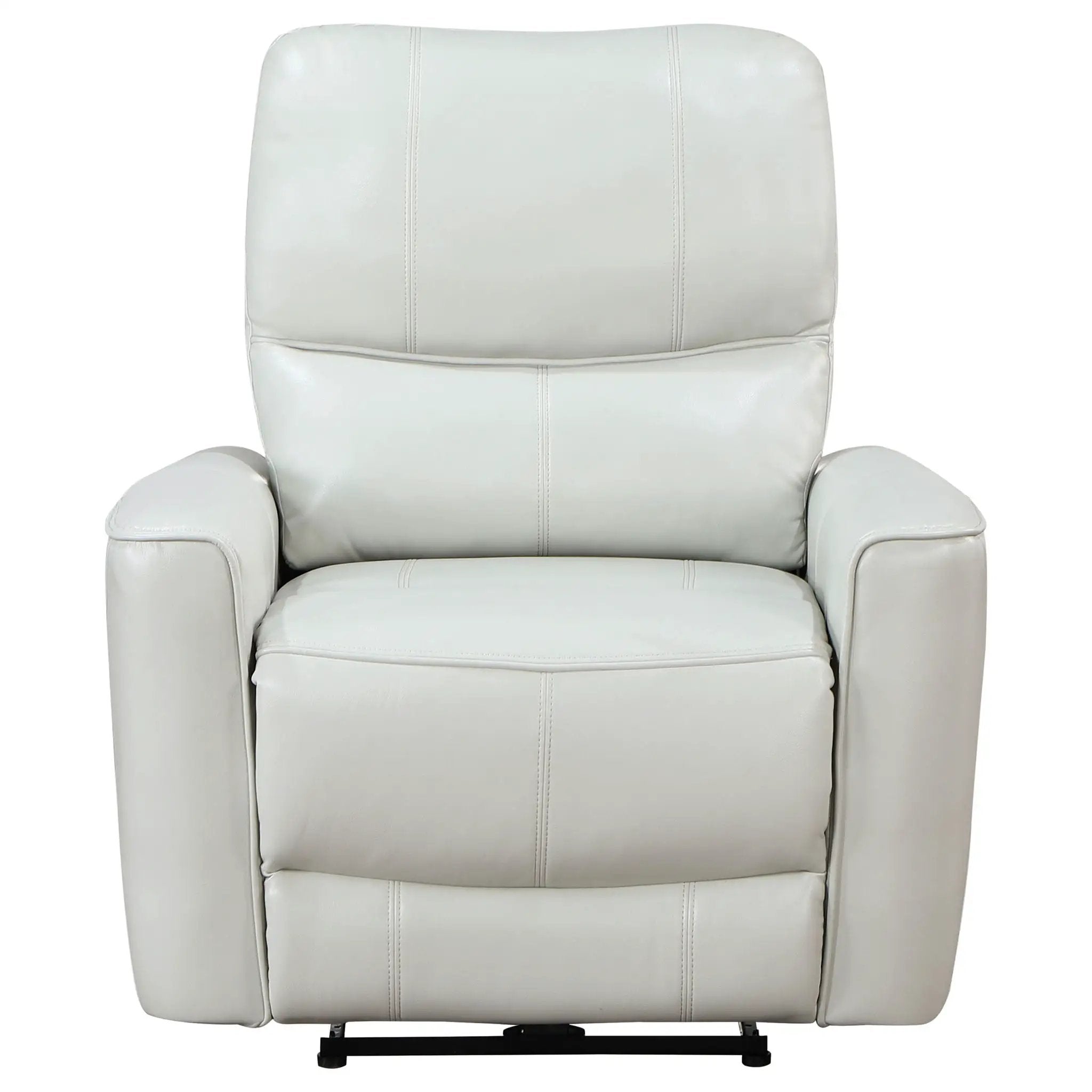 Greenfield Upholstered Power Recliner Chair Dove Grey by Unique Piece Furniture