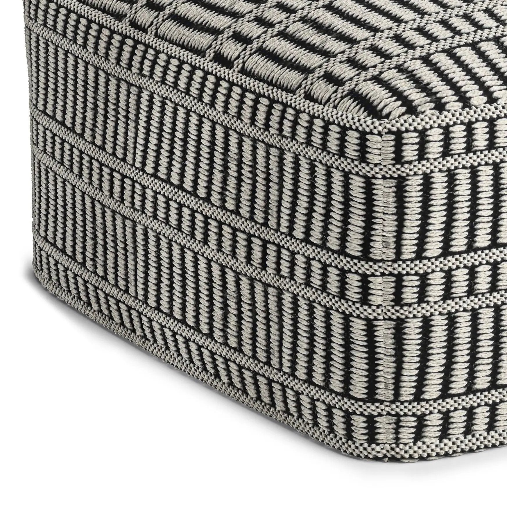 Safford - Square Outdoor / Indoor Pouf by Unique Piece Furniture