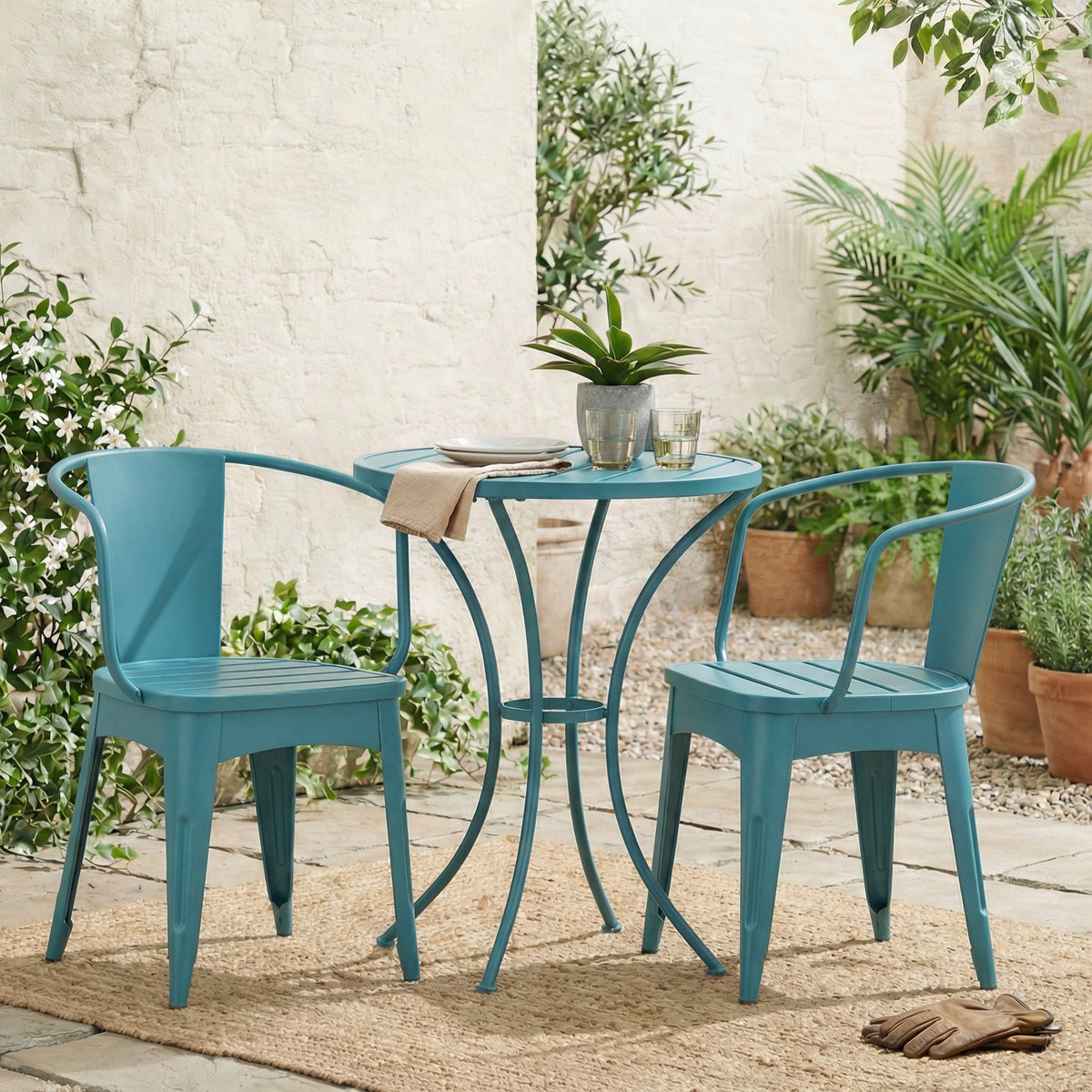 Colmar 3 Pc KD Metal Set - Matte, photo 3 of 10