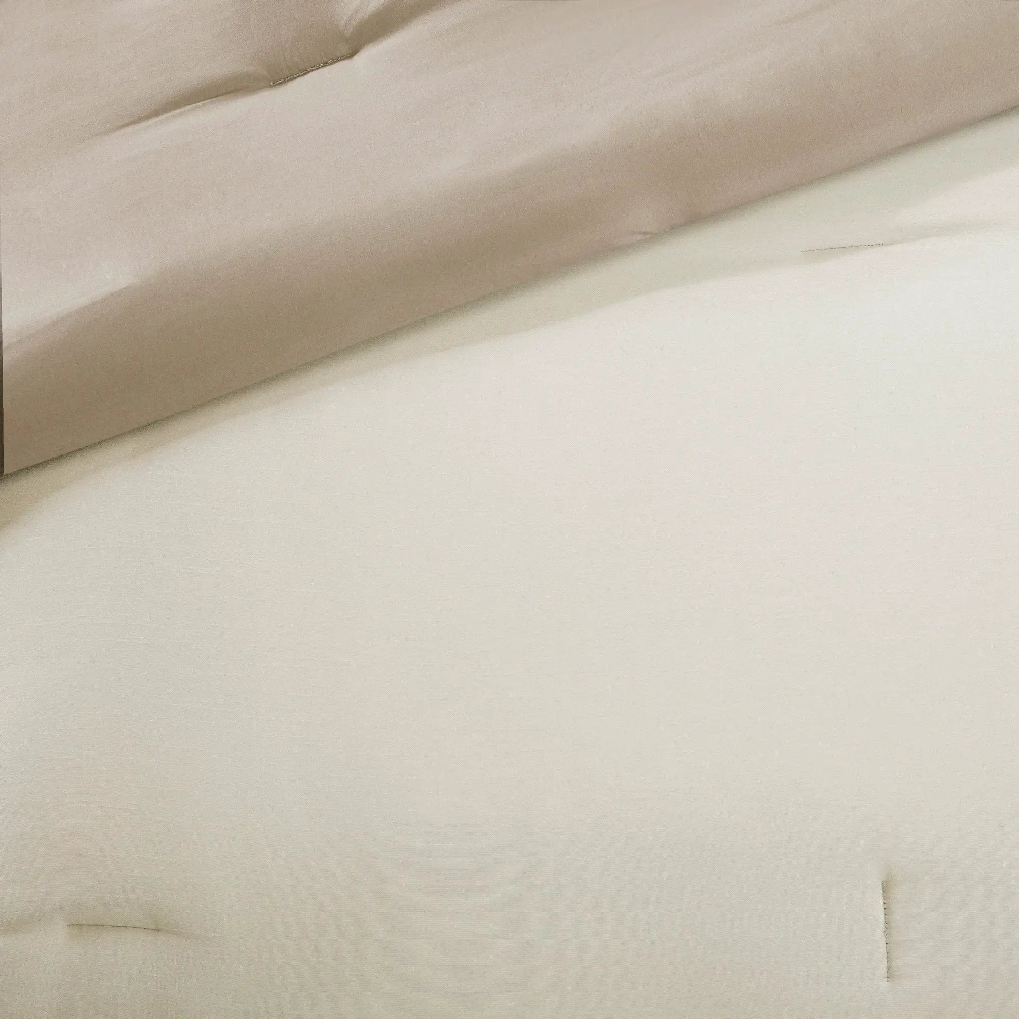 7 Piece Comforter Set Taupe/Brown Queen by HouseOfZazla