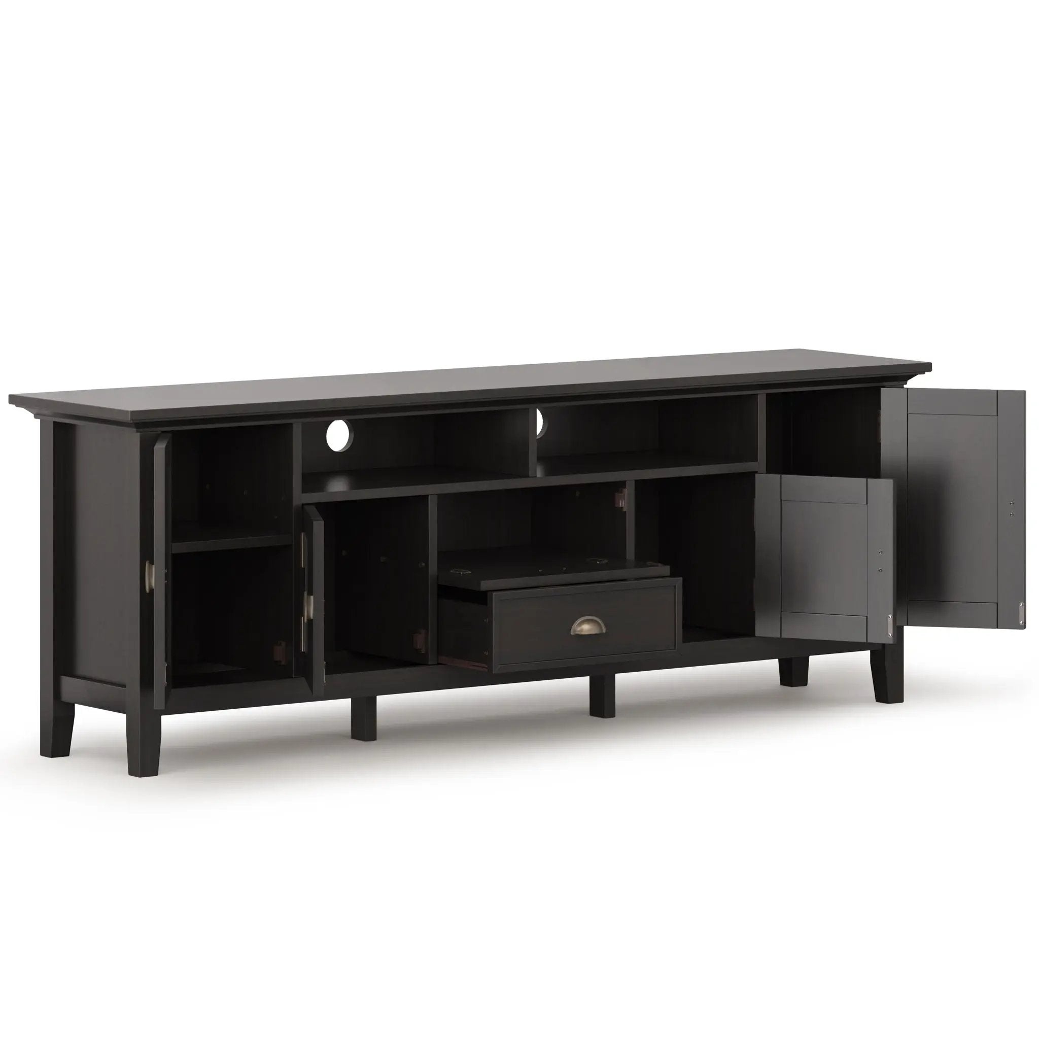 Redmond - TV Media Stand - Hickory Brown by HouseOfZazla