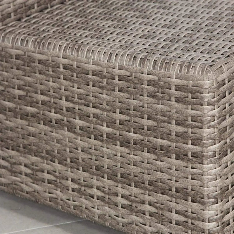 Stylish Outdoor Ottoman With Cushion For Comfort by Unique Piece Furniture
