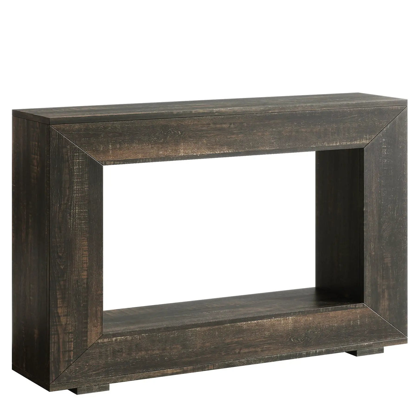 Narrow Entryway Storage Console Table With Open Shelf by HouseOfZazla