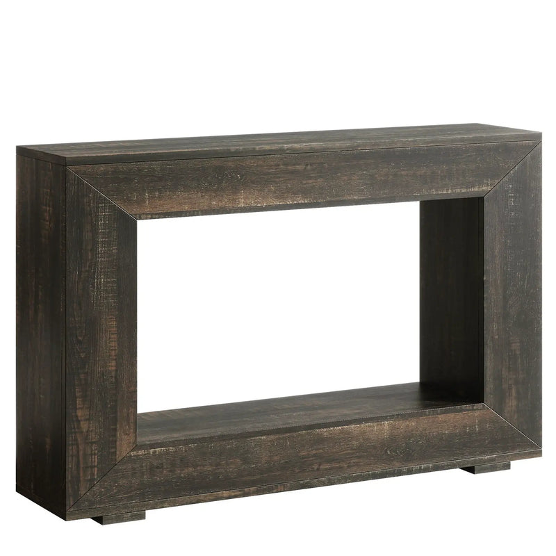 Narrow Entryway Storage Console Table With Open Shelf by HouseOfZazla