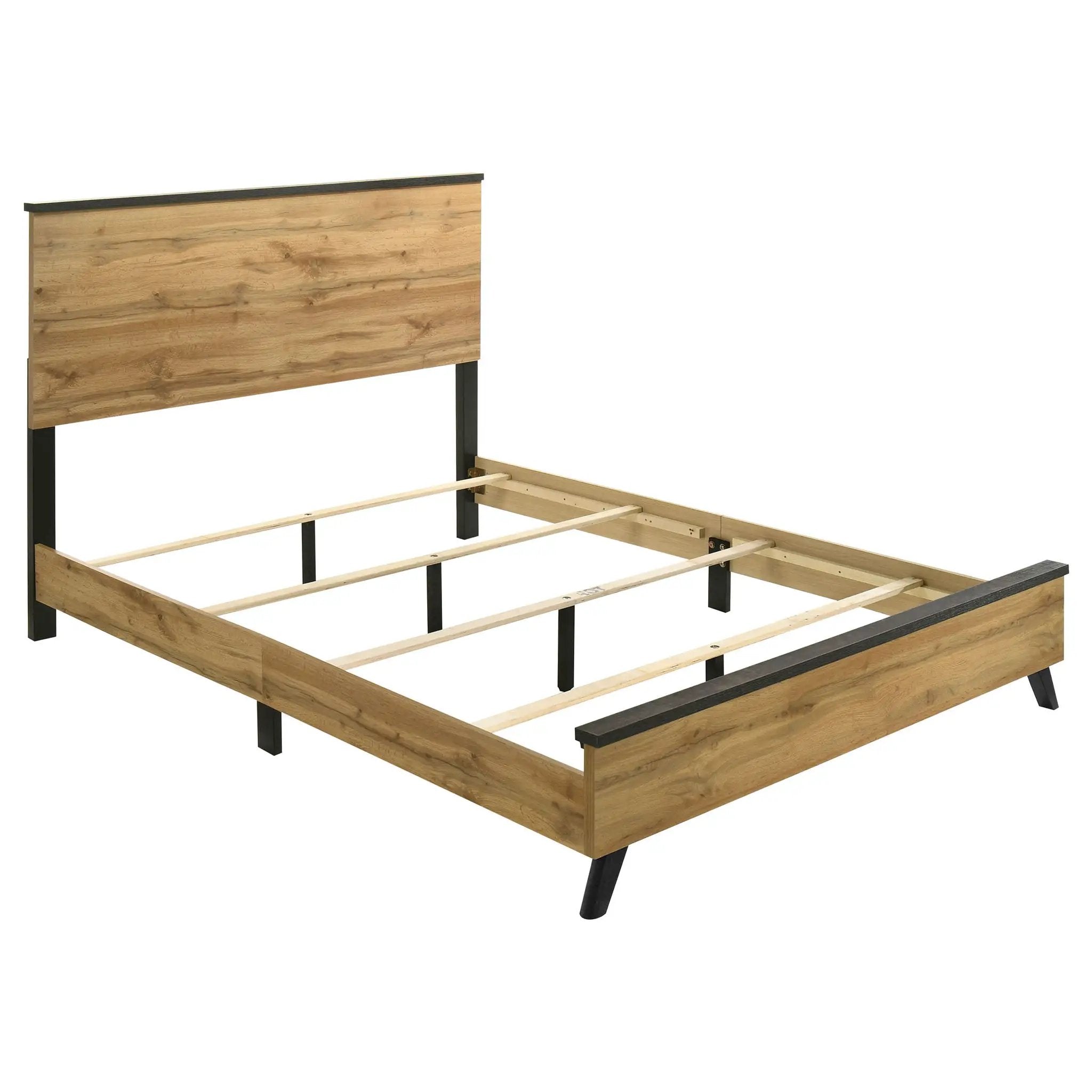 Fraser - Queen Panel Bed - Natural by HouseOfZazla