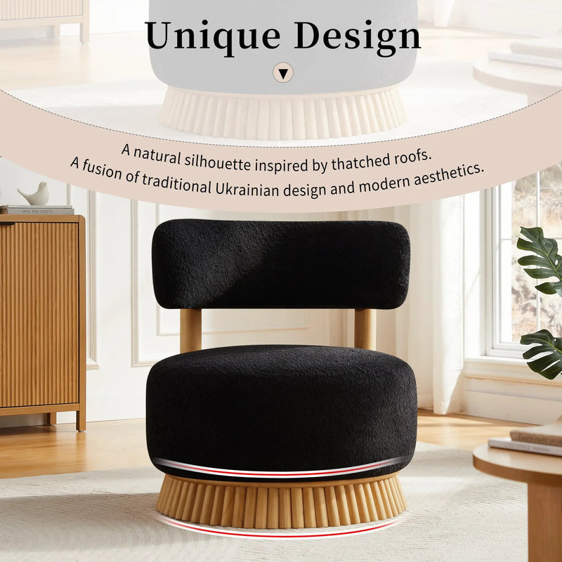 Modern 27.5" W Farmhouse Armless Chair Set of 2 by HouseOfZazla