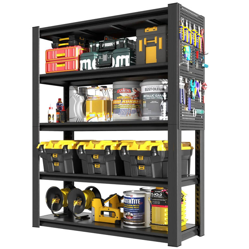 78"H 5-Tier Adjustable Heavy-Duty Storage Shelving Unit by HouseOfZazla