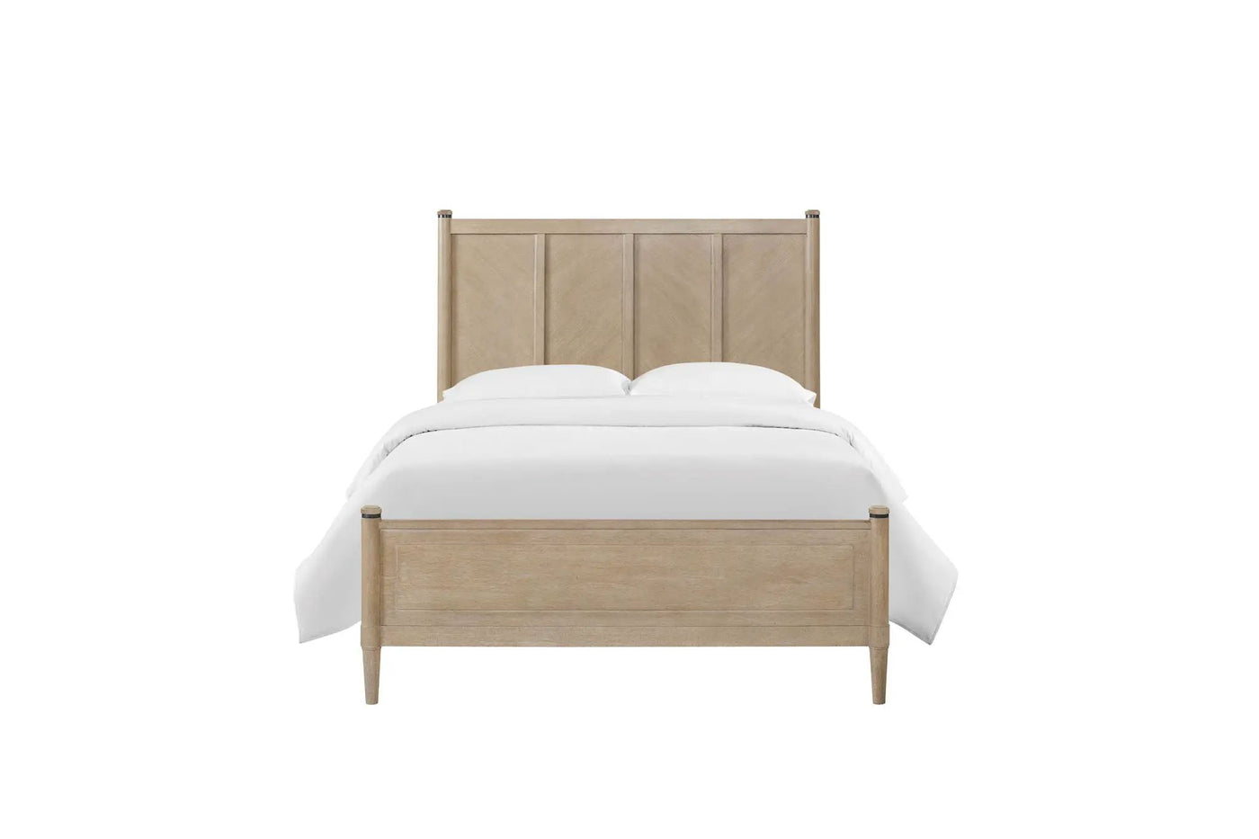 Transitional Style Lo-Post Bed by HouseOfZazla