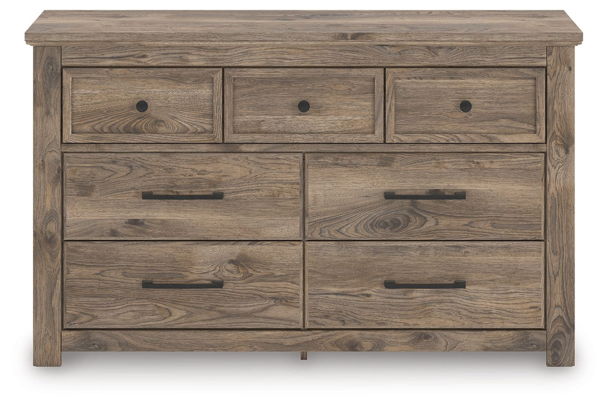 Rusticott - Seven Drawer Dresser, photo 10 of 14