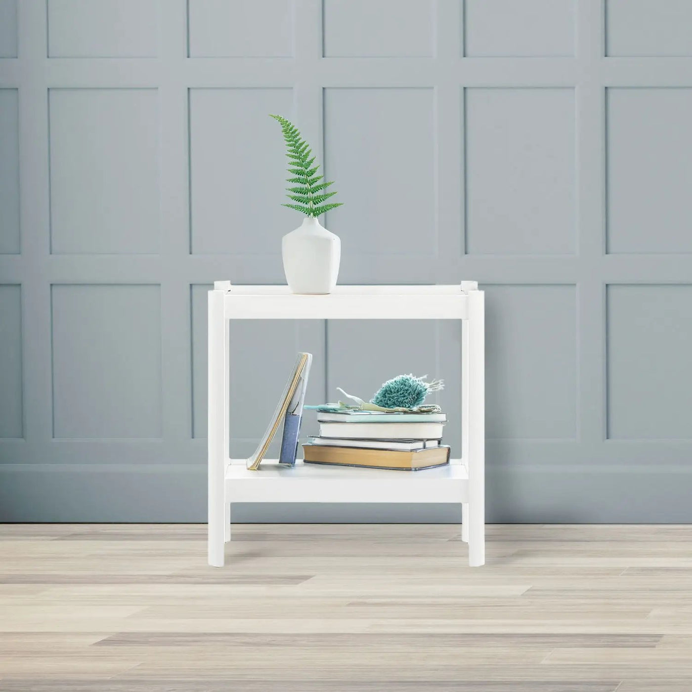 Yonda - Nightstand With 2 Shelves by HouseOfZazla