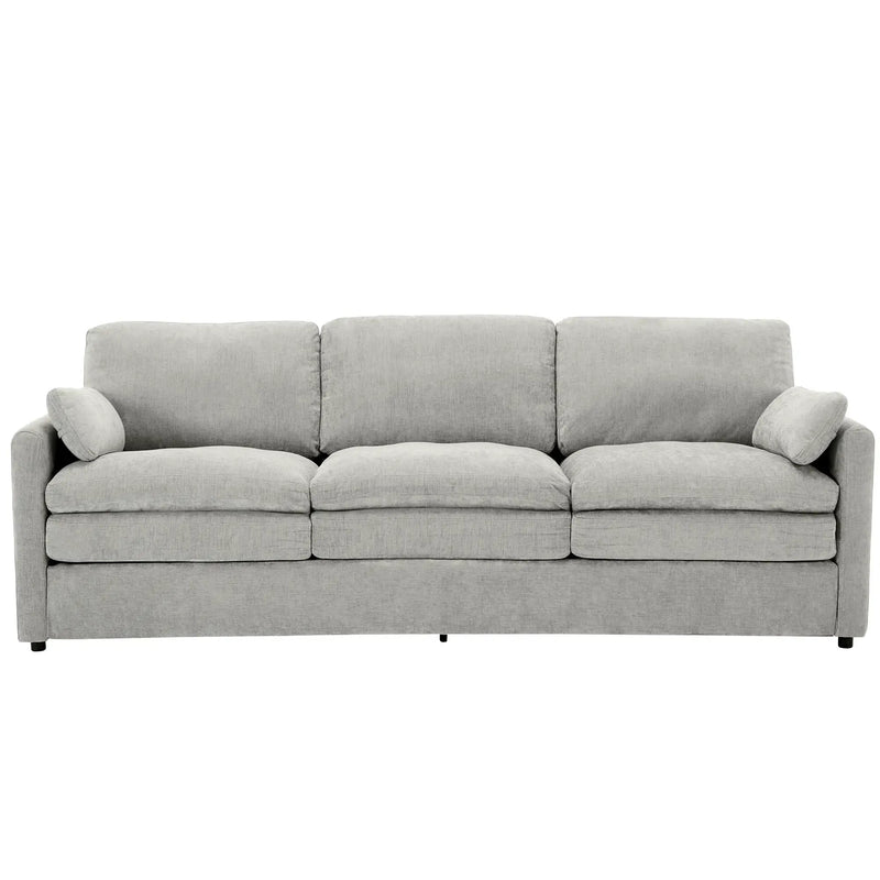 Cozy Upholstered 3 Seater Sofa With Double Cushion by HouseOfZazla