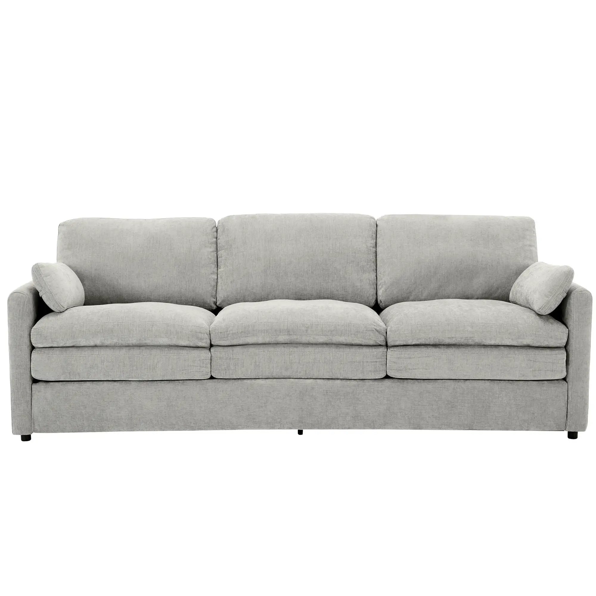Cozy Upholstered 3 Seater Sofa Cushion For Living Room by HouseOfZazla