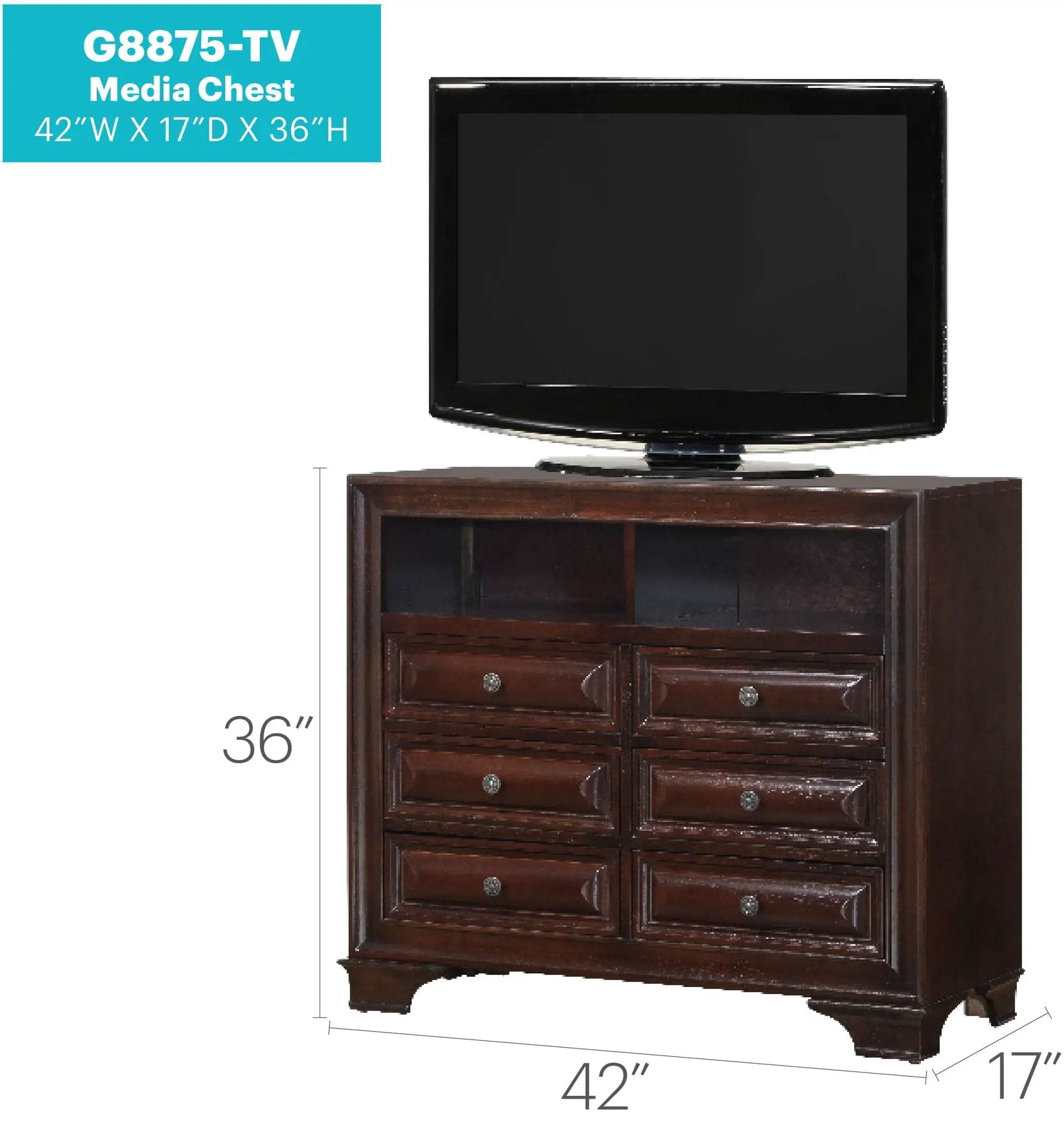 Stylish Media Chest For Entertainment by HouseOfZazla