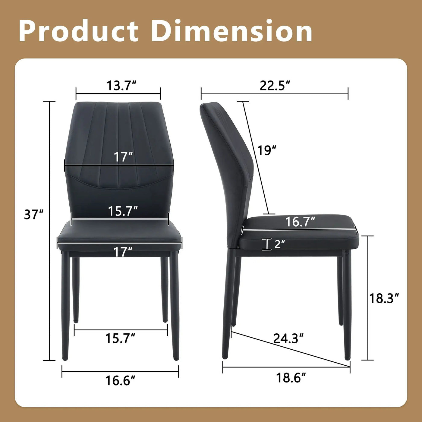 Dining Chairs With Shell Pattern, Comfort and Style by HouseOfZazla