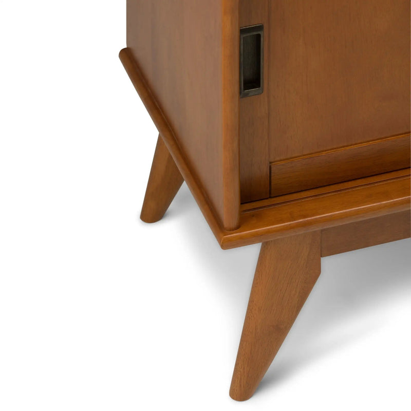 Draper - Handcrafted Mid Century Low TV Media Stand by HouseOfZazla