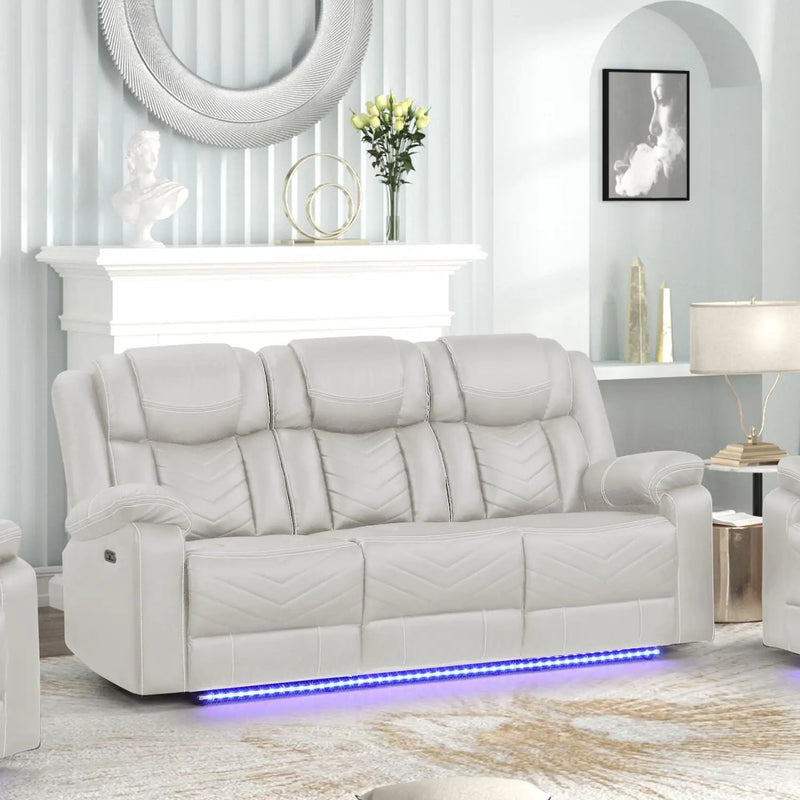 Challenger LED Power Recliner Set