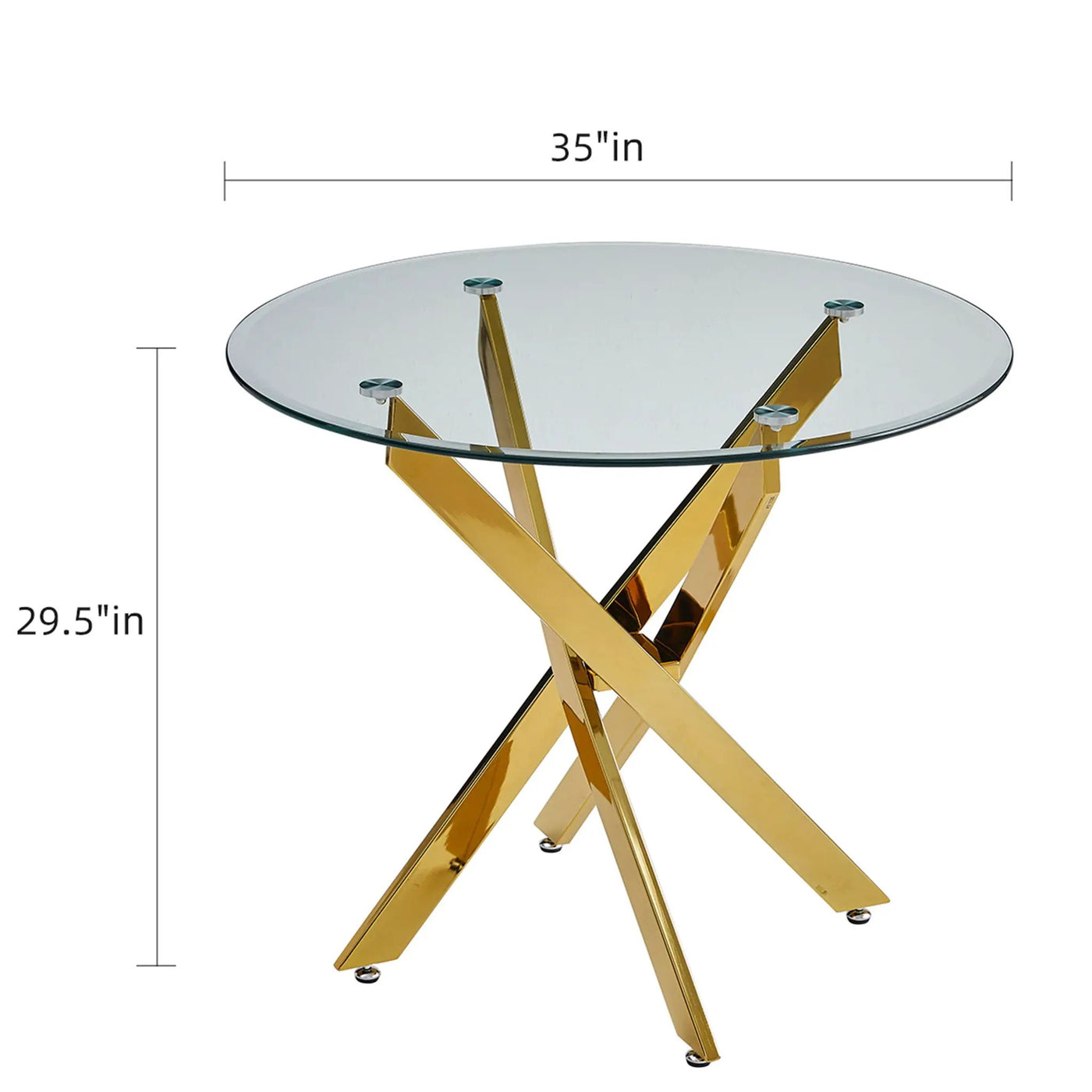 Modern Round Table For Dining Room by HouseOfZazla