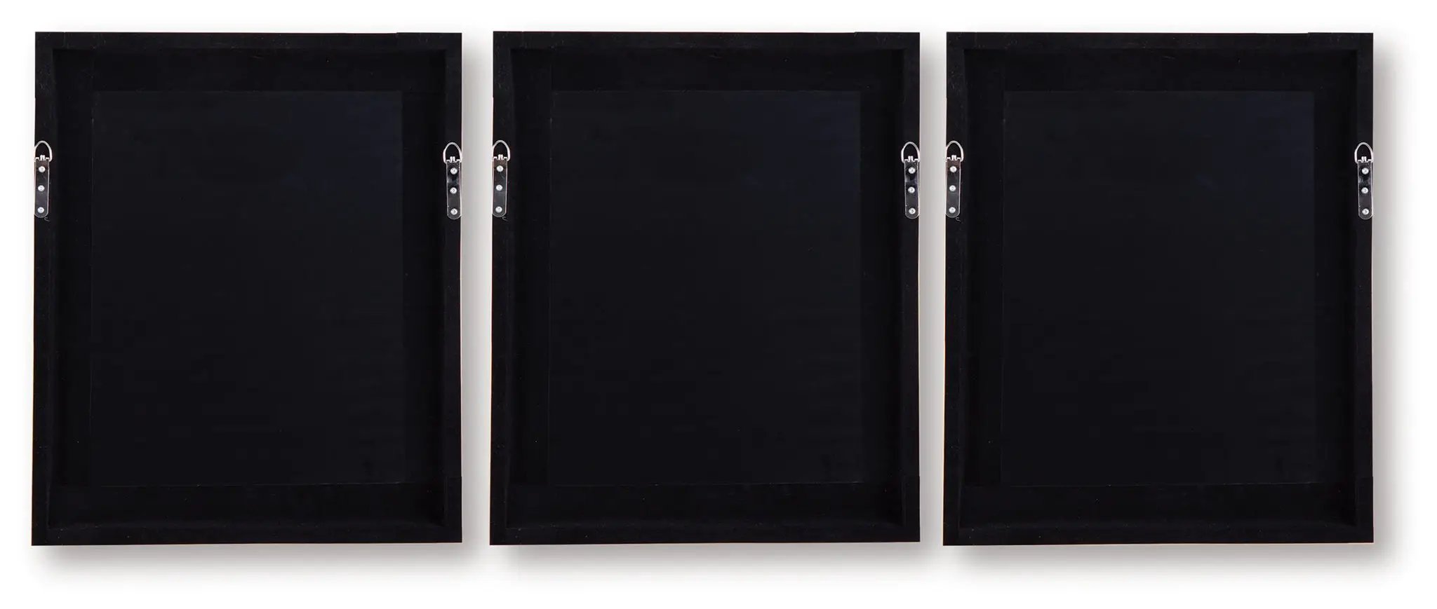 Hendridge - Wall Art Set (Set of 3) - Taupe / White by Unique Piece Furniture