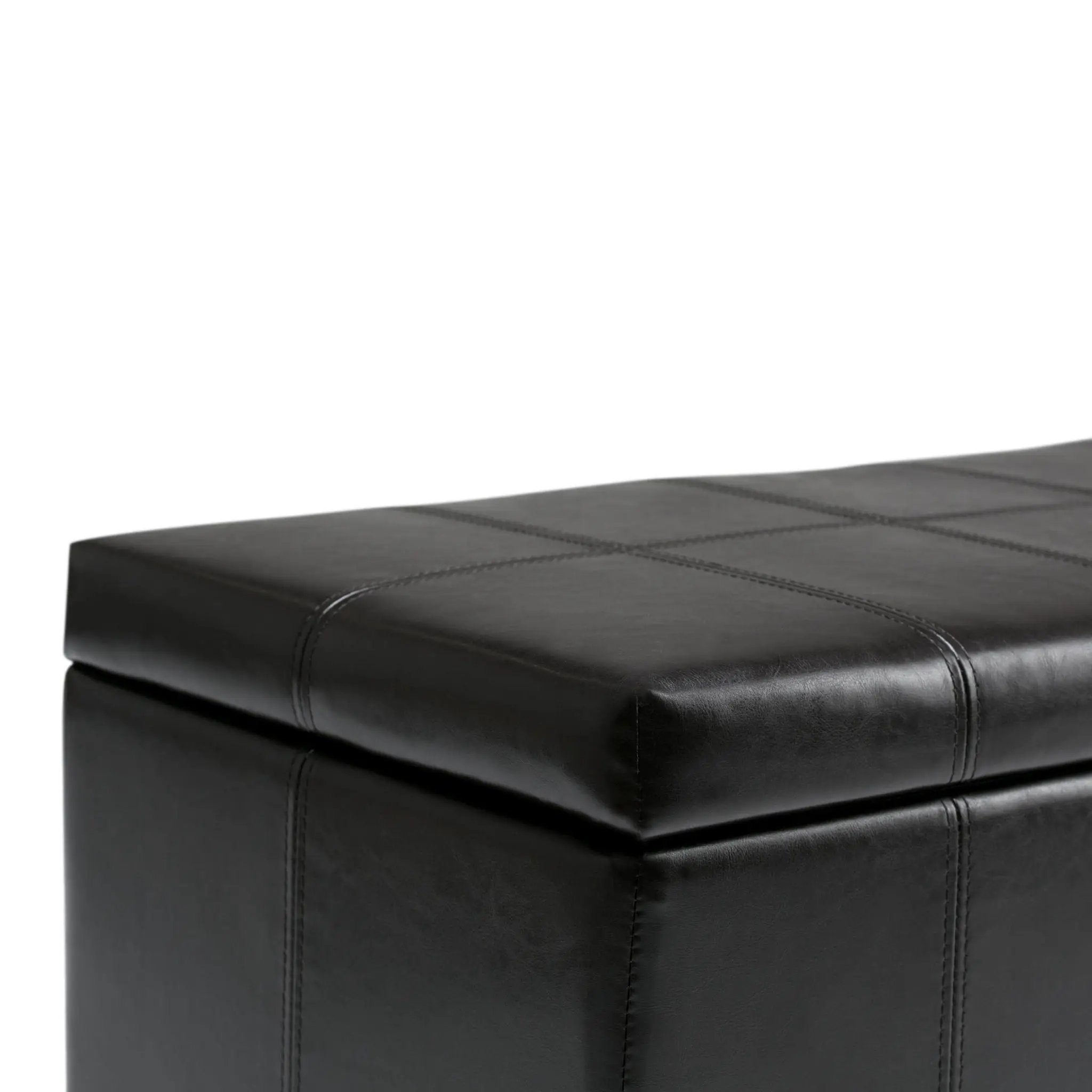 Dover - Upholstered Storage Ottoman Bench by HouseOfZazla