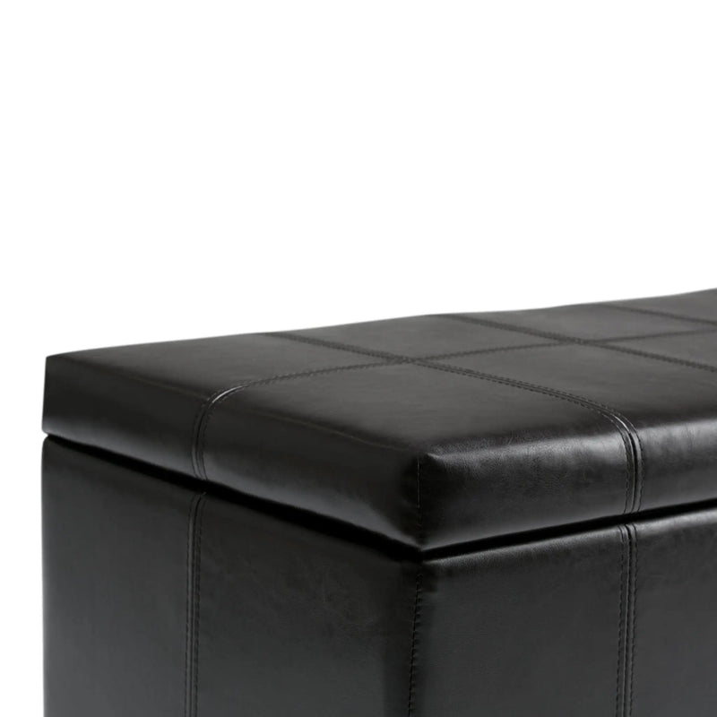 Dover - Upholstered Storage Ottoman Bench by HouseOfZazla