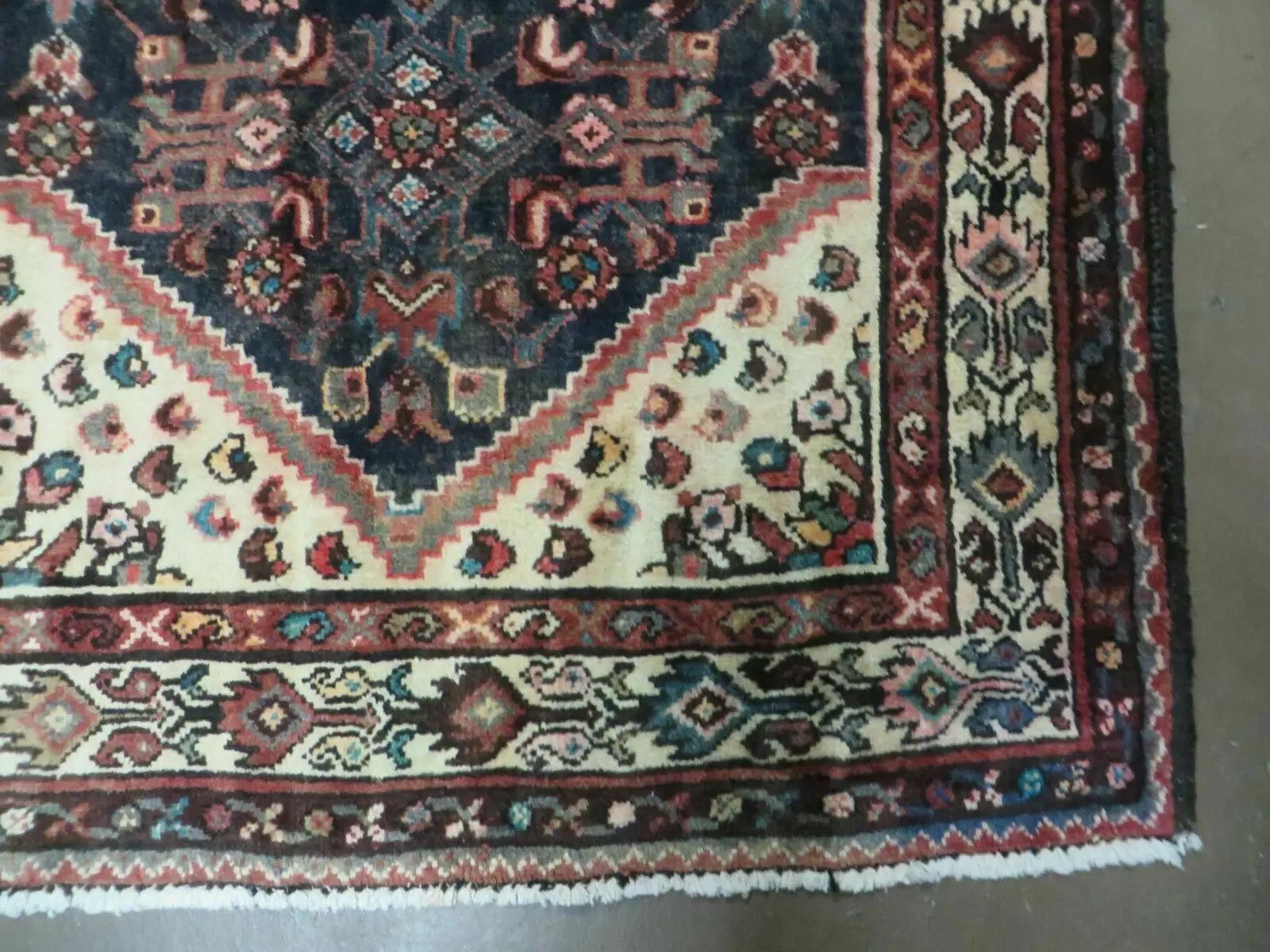 3' 6" X 10' 3" Antique Handmade Turkish Wool Runner Rug by Jewel Rugs