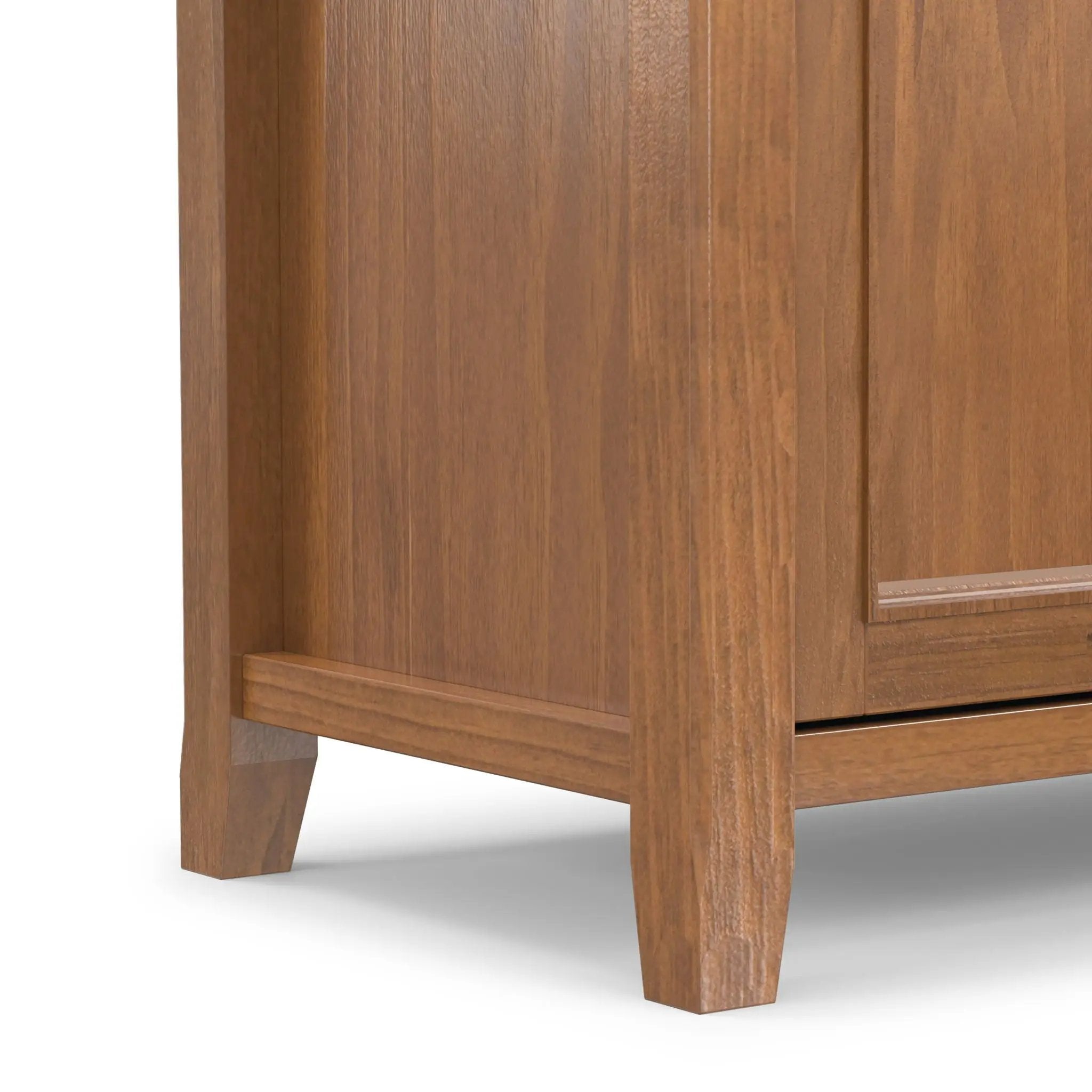 Amherst - TV Media Stand - Medium Saddle Brown by Unique Piece Furniture